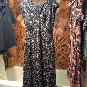 Black & White print dress